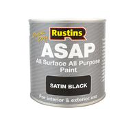 Rustins ASAPBL500 ASAP Paint Black 500Ml