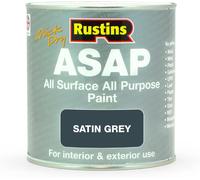 RUSTINS ASAP Paint, Grey, 1 L (Pack of 1)