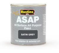 RUSTINS ASAP Paint, Grey, 1 L (Pack of 1)