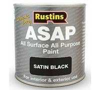 RUSTINS ASAP Paint Black 500ml