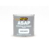 RUSTINS ASAP Quick Dry All Surface All Purpose Paint - Water-Based Satin Pain