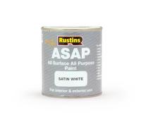 Rustins ASAPWH500 Asap Paint White 500Ml
