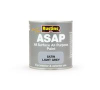 Rustins Paint ASAP RUSASAPLG1L Light Grey 1 Litre