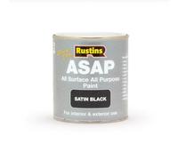 Rustins ASAPBL500 Asap Paint Black 500Ml