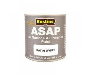 Rustins ASAP1000 Asap Paint White 1 Litre