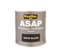 Rustins ASAPBL250 Asap Paint Black 250Ml