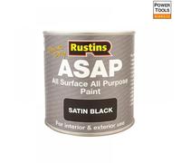 RUSTINS ASAP Paint Black 500ml
