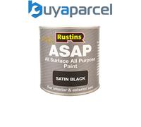 RUSTINS ASAP Paint Black 500ml