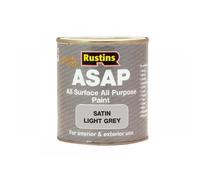 Rustins ASAPLG1000 Asap Paint Light Grey 1 Litre