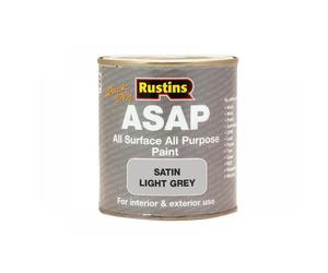 Rustins ASAPLG500 Asap Paint Light Grey 500Ml