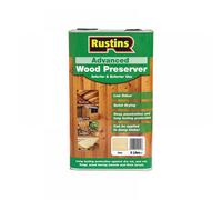 Rustins AWCL5000 Advanced Wood Preserver, Clear 5L