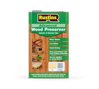 Rustins Wood Preserver AWCL5000 Advanced Clear 5L