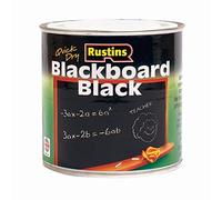 Rustins BLAB250 Quick Dry Blackboard Black 250Ml