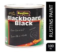 RUSTINS Blackboard Black Paint - 100ml
