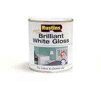 RUSTINS Brilliant White Gloss Paint 500ml