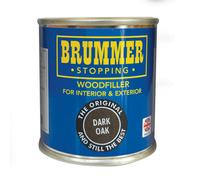 Rustins Brummer Wood Filler Dark Oak 700G - The Original And Still The Best