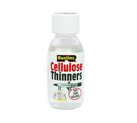 Rustins Cellulose Thinners 125ml -- Professional Solvent for Cellulose Paints and Lacquers; Cleans Brushes, Spray Guns and Equipment; Fast-Evaporating Formula in Various Sizes