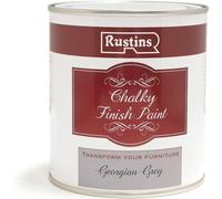 Rustins CHAPG250 Chalky Finish Paint Georgian Grey 250Ml