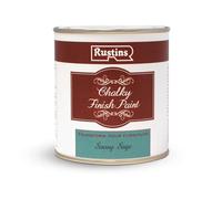 RUSTINS Chalky Finish Furniture Paint - Matte Vintage Chalk Paint for Wood & Cabinets - Easy Apply, Quick Dry, High Coverage - Ideal for Upcycling Furniture -Sage 500ml