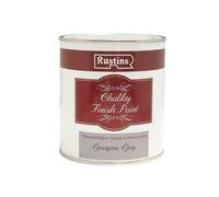 Rustins CHAPG250 Chalky Finish Paint Georgian Grey 250Ml