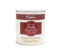 RUSTINS Chalky Finish Paint Kenwood Cream 500ml
