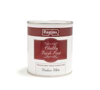 Rustins Chalky Finish Paint Windsor - White 500Ml