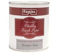 Rustins CHAPG500 Chalky Finish Paint Georgian Grey 500Ml
