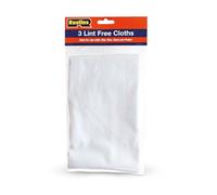 Rustins Cleaning Cloths (Pack of 3) in White Rustins White