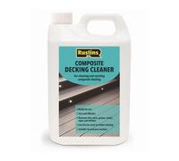 Rustins Composite Decking Cleaner 4L - Ready To Use Outdoor Decking Cleaner - Removes Dirt - Moss - Algae & Grease