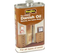 Rustins Danish Oil Original Clear for Wood 250ml, 500ml, 1 litre, 2.5 litre