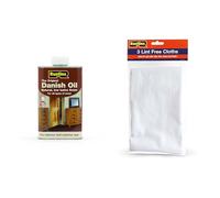 Rustins DANO1000 Original Danish Oil 1 Litre & Lin