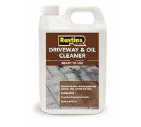 Rustins Driveway & Oil Cleaner, 4 Litre, Ready to Use, Biodegradable Solution for Masonry, Brick, Concrete and Stone, Removes Oil Stains, Dirt and Grime