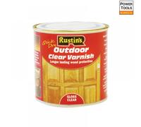 Outdoor Clear Gloss Varnish 2.5 Litre, 1L, 500ml, 250ml Longer Wood Protection