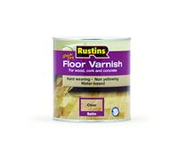 Rustins AFCS1000 Quick Dry Floor Varnish Satin 1 Litre