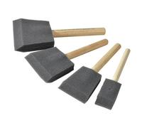 Rustins Foam Brush Set, 4 Piece Multi Colour (One Size)