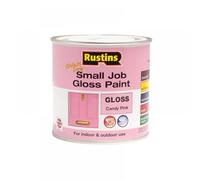Rustins GPPIW250 Quick Dry Small Job Gloss Paint Candy Pink 250Ml