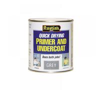 Rustins GYPU500 Quick Dry Primer & Undercoat Grey 500Ml