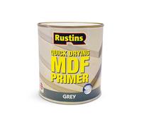 RUSTINS HighQuality Grey MDF Primer 250ml Smooth Finish, Prepares Surface