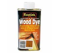 Rustins Interior & Exterior Wood Dye 250ml Medium Oak (408104)