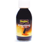 Rustins Knotting White/Natural Knot Sealer for Wood 125ml/300ml/500ml/1L