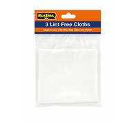 Rustins Lint Free Cloths - 3 In A Pack