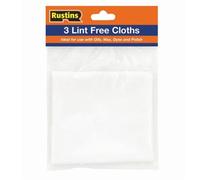 Rustins Lint Free Cloths - 3 x 300mm square