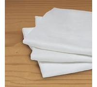 RUSTINS Lint Free Cloths Pack 3 - 300mm x 300mm - 3 Count - White - Unscented - Wood Finishing Wipe