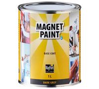 Rustins Magnet Paint 1L - Turns Virtually Any Smooth Flat Surface Into A Magnetic Work Or Play Area