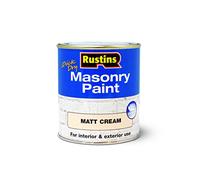 Rustins MASPC250 Quick Dry Masonry Paint Matt Cream 250Ml