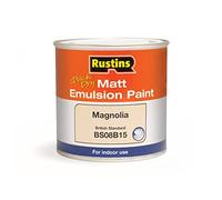 Rustins MEMLM250 Quick Dry Matt Emulsion Paint Magnolia 250ml
