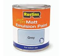 RUSTINS Matt Emulsion Paint white/magnolia/grey-250ml-500ml