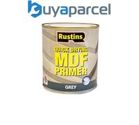Rustins MDGP250 Quick Drying Mdf Primer Grey 250Ml