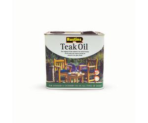 Rustins Original Teak Oil - 2.5Ltr