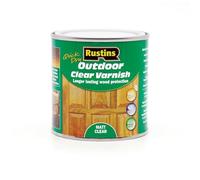RUSTINS Outdoor Clear Varnish, Matt, 250 ml
